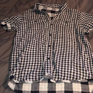 REVERSIBLE!! Boys button up shirt.